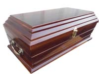 S007 Pine Wood Casket-Shell Cover