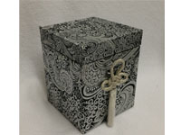 Hard Wood Wrapped Colth Cremation Urns